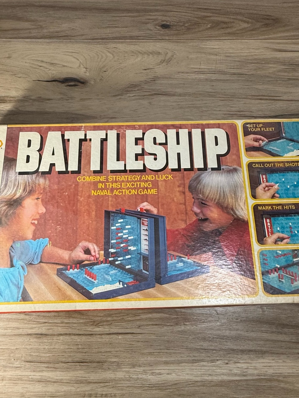 Vintage Battleship Board Game by Milton Bradley (1978) - 100% Complete in Box